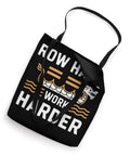 Dragon Boat Racing Tote Bag For Festival Fans And Paddlers, Durable Lightweight Carryall With Bold Water Sports Artwork, Black Design