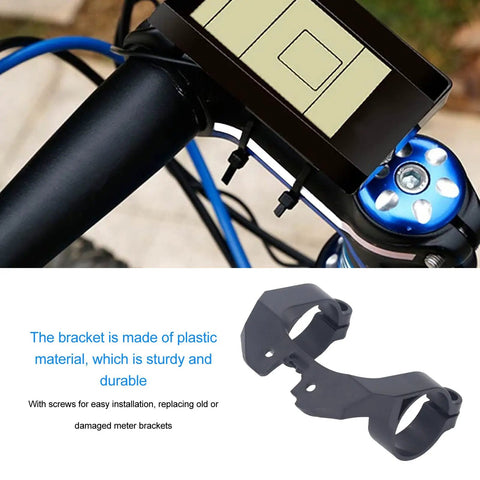 Direct Fit Electric Bike LCD Display Holder For Bafang 850C And C965 Monitors Sturdy Plastic Mount Bracket Replacement