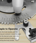 Professional Miter Gauge For Table Saw With Standard Three Quarters By Three Eighths Slot Rails Delivers Smack Dab Precision and setup guide.