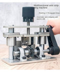 Heavy Duty Stainless Steel Wire Stripper Machine For Electric Drill Peeling Tool Strips 2-20mm Cable Efficiently overview with detailed gears and dial.