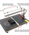 Hot Wire Foam Cutter For DIY Pros 110V Tabletop Thermocut Cutting Machine 30W adjustable angles on guide rail