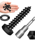 Heavy Duty Stainless Steel Lag Bolts 5/16 Inch By 1-1/4 Inch 20 Piece Set With Washers And Hex Socket Drill Bit for woodworking