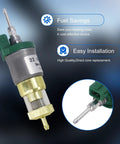 Oil Fuel Pump With Double Filter For 2KW 3KW 5KW Diesel Heater Inline Electric Dosing Pump Pulse Metering Fuel Delivery