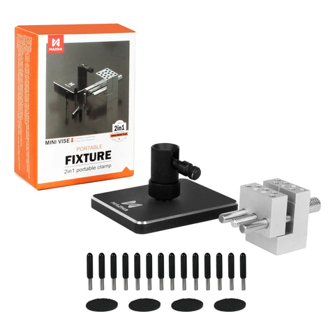 2 In 1 Mini Portable Table Vise With Full Angle Control, Aluminum Ball Base For 360 Degree Rotation And 90 Degree Tilt for jewelry repair
