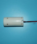 Mini DC Vibrating Motor 30mm Round 62mm Length 5V To 12V Range Plastic Cover 4700 RPM High Torque Compact Cylinder Vibe