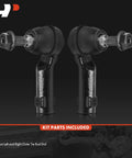 Front Outer Tie Rod End Replacement For Chrysler 200 2015 2017 And Dodge Dart 2013 2016 Fits Front Outer Left And Right Driver And Passenger Sides Fixes Uneven Tire Wear And Improves Steering Response For Front Suspension, 2x set