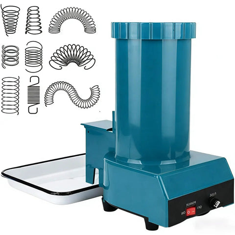 Automatic Spring Separator For Small Coil Springs 2 To 15mm Diameter Stainless Steel Tray With Safety Guards Jam Resistant Design