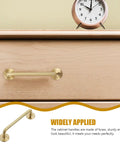 Vintage Brass Cabinet Handle With 96mm Centers Double Hole For Kitchen Cabinets And Furniture Retro Wardrobe Door Pulls