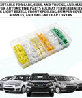 Hella Tough 120 Piece Nylon Grommet Screw Nuts Assortment Kit With Self Tapping Inserts for automotive parts including fender liners.