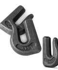 Heavy Duty Three Eighths Inch Grade Seventy Clevis Grab Hooks For Tractor Bucket Weldable Chain Hooks For Pulling And Lifting Rugged