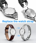 Elastic U Shaped Watch Band Spring Bar Pliers Pro Grade DIY Friendly tool used to replace watch strap with 12 to 25mm bands