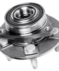 DIY Ready Front Wheel Bearing Hub Kit For Chevy Malibu Buick LaCrosse Regal Sportback And TourX Includes 2 Front Wheel Bearing Hubs And 2 Sway Bar End Links Premium close-up view