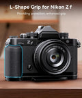 Zf Handgrip L Shape Grip For Nikon Zf With Ergonomic Silicone Built In Quick Release Plate Arca Compatible
