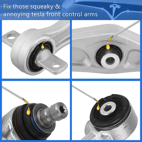 Grease Gun Needle Tip Kit With Bent And Straight Nozzles For Tight Spaces And Hard To Reach Areas Includes Rubber Boots Ball Joints And Bushings Injector Adapter Coupler Built For Pro Level Work And Rust Resistant Zinc Plated Steel used on control arms