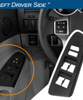 Front Driver Side Window Switch Bezel Cover For Toyota Tacoma 2012 2013 2014 2015, OEM style trim installation view