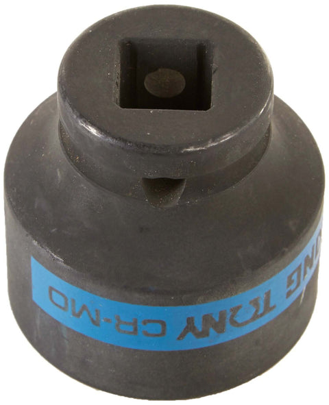 Impact Socket 32 Mm Half Inch Drive 6 Point Chrome Molybdenum Steel With Phosphate Finish For Heavy Duty Auto Shop Use, top view
