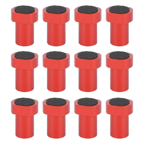 12 Pack Three Quarter Inch Bench Dogs For Woodworking Red Dog Hole Clamps For Tight Boards Ideal For MFT Tables And DIY Projects