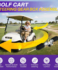 Precedent Steering Gear Box Assembly For Club Car Onward Tempo 2004 Up Golf Carts Replaces OEM 102288601 103679701 Heavy Duty