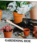 Dual Head Cultivator Garden Hoe For Lightweight Outdoor Yard Work Portable Sturdy Metal Garden Tool Weeding Tilling And Plant Care
