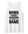 Powered Paragliding Is My Game Tank Top For Paraglider Enthusiasts White Lightweight Classic Fit Sleeveless Tee With Double Needle Hem Dope Paramotor Vibe For Weekend Flights.