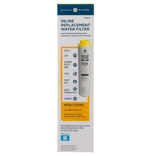 Under Sink Water Filter Replacement That Reduces Sediment, Rust And Other Impurities, Easy Install, Plug And Play, box view