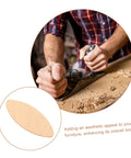 Real Deal Hardwood Biscuits 100 Pack Precision Joiner Slots in use for cabinet building with a smooth finish.