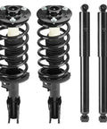 Chevy Front And Rear Struts Assembly With Coil Springs Kit For Equinox 3.0L 07-17, Fits Saturn Vue 3.5L AWD 08-10, GMC Terrain