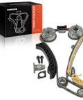 12 Piece Engine Timing Chain Kit With Sprocket Tensioner And Guide For Toyota Corolla 2009 2019 matrix 2009 2014