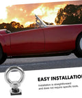 Heavy Duty Roof Rack Tie Down Kit With Eye Bolts And Strap Anchors For Rooftop Tents And Cargo, Easy Install Eye Hook Hardware To Secure Your Gear On Any Adventure, stainless steel eye bolt on car roof rack