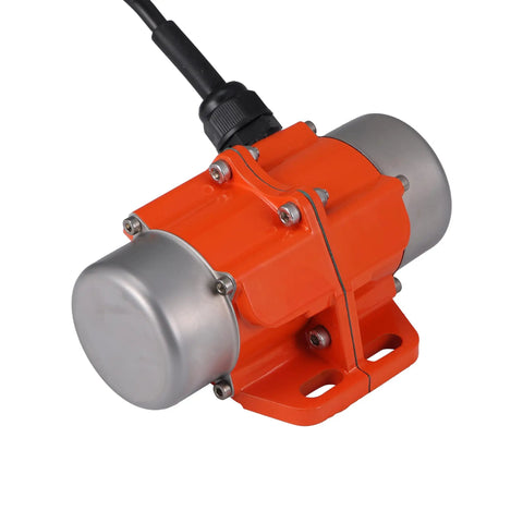 Adjustable 30W Vibration Motor With Speed Controller, 110V Single Phase Mini Industrial Shaker Table Motor, aluminum casing