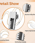 Gas Range Oven Igniter Replacement 5304509706 316489402 with aluminum alloy bracket and wire connector plug