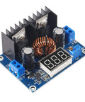 Three Pack 8A Step Down Buck Converter Voltage Regulator Module With Digital PWM LED Display, Adjustable Input 4 To 40V And Output 1.25 To 36V
