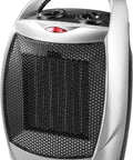 Compact Ceramic Space Heater With Adjustable Thermostat And Overheat Protection, Portable Office And Kitchen Safe ETL Listed