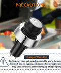GS4 Igniter Button Replacement For Genesis II And Spirit II Gas Grills 2017 And Newer with warning text and safety precautions