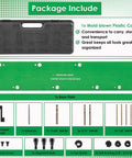 Effortlessly Rip Striped Or Snapped Exhaust Bolts In Record Time With This Heavy Duty Template Kit Purpose Built For Dodge 5.7L Hemi Engines, includes case, base plate, and tools.