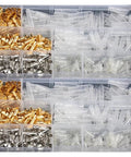 Heavy Duty Male Female Wire Box Insulated Cable Connector 3.9mm Electrical Crimp Terminals Assorted Kit in organizer box