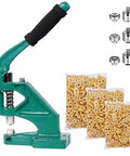 Grommet Tool Kit Hand Punch Press With 3 Die Sizes 1/2 Inch, 3/8 Inch, 1/4 Inch And 900 Eyelets And Washers For Fabric Tarps Banners