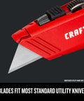 Heavy Duty Utility Knife Blades 100 Pack For Drywall Leather Rubber And More, fits most standard utility knives.