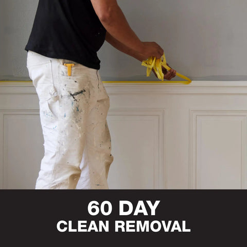 Person applying Delicate Surface Painters Tape With PaintBlock Technology For Sharp Lines No Bleed Low Adhesion on trim
