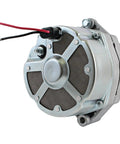 Delco Marine 12V 105 Amp 10SI Three-Wire Alternator Replacement rear view with wires for Volvo Penta Mercruiser Boats