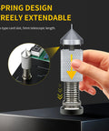 Person adjusting spring design feature of Magnetic Four Piece PCB Holder With Adjustable Arms Clamp Stand for Soldering