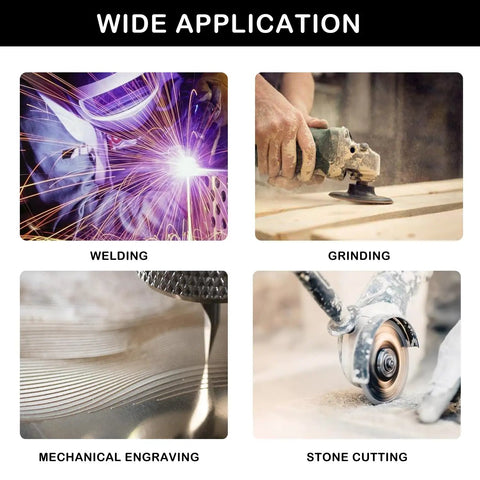 Wide application of Downdraft Table Dust Collector for Metalworking Fume Extraction in welding, grinding, engraving, and cutting.