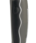 Side view of the Oregon 450t Handheld GPS Navigator with preloaded topo maps and 3 axis tilt compensated compass.