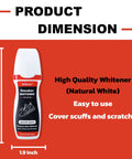 Make Your Kicks White Again With This Sneaker Whitener For Shoes That Works On Canvas Leather Foam And Rubber 2.53 Fluid Ounces