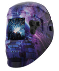 Pro Grade Auto Darkening Welding Helmet With Large 3.94 By 3.82 Inch Viewing Screen Four Arc Sensors Wide Shade Range shown