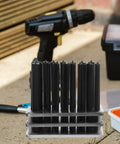 28 Piece Cylindrical Transfer Punch Set With Base For Machinery Maintenance And DIY Projects, Premium Center Punches