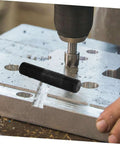 Hydraulic Punch Driver Kit Pro Grade Knockout Tool Set punching metal sheet