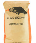 Front view of Extra Fine Abrasive Blast Media 30/60 Mesh For Sandblast Cabinets 75 LB Bag Ideal For Metal Prep Surface Finishing Rust Removal Deburring And Smooth Consistent Finish bag.