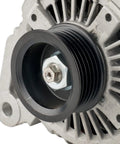 Alternator Replacement For Jeep Wrangler 2001 To 2006 4.0L V6 OE Quality Fits 13876N close-up view showing belt pulley