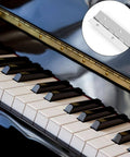 48 Inch 304 Stainless Steel Piano Hinge With Holes Heavy Duty Continuous Hinge for marine doors and cabinets, shown on piano.